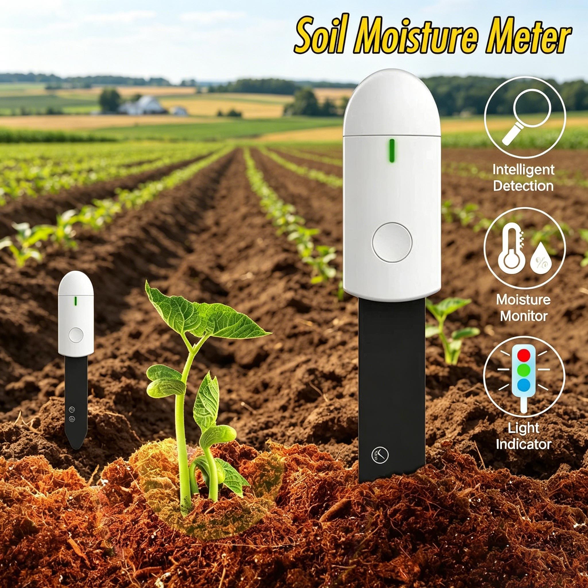 Smart Garden Tools - Alat Ukur Kelembapan Tanah Cerdas Baru