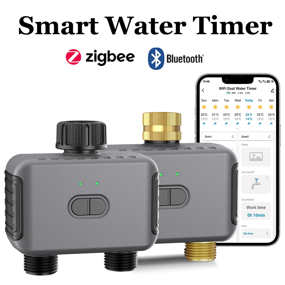 Smart Garden Kit - Tuya Pengatur Waktu Air Pintar Zigbee/BT