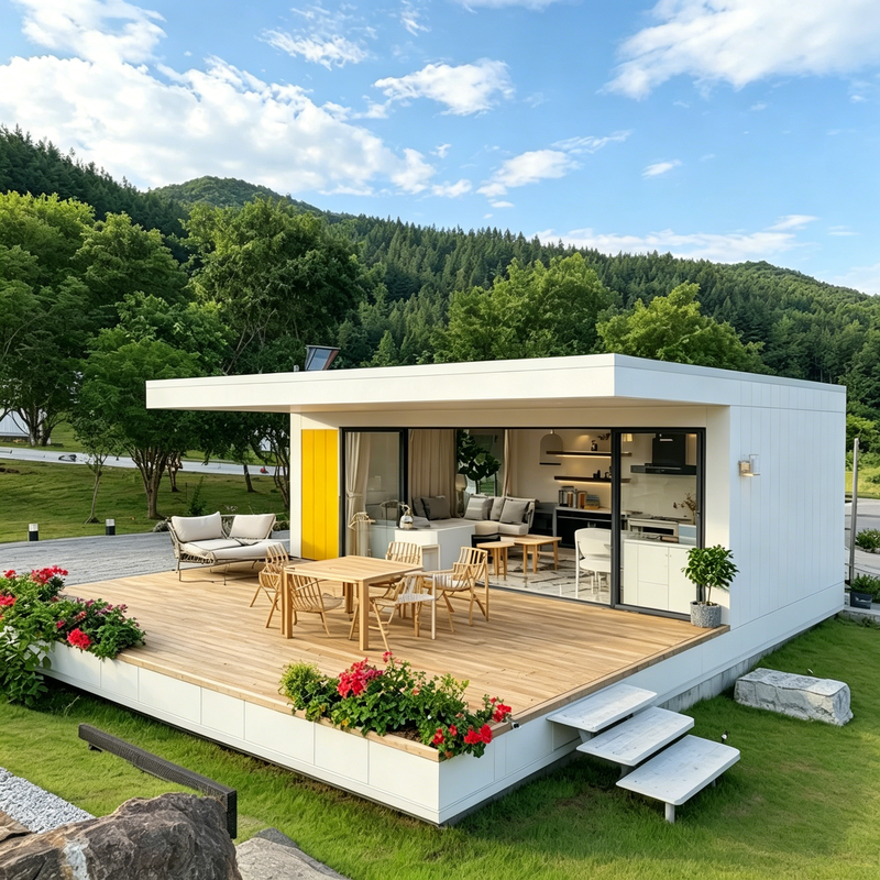 Smart Garden Sheds - Rumah Kontainer Lipat Tumpuk 4 Kamar