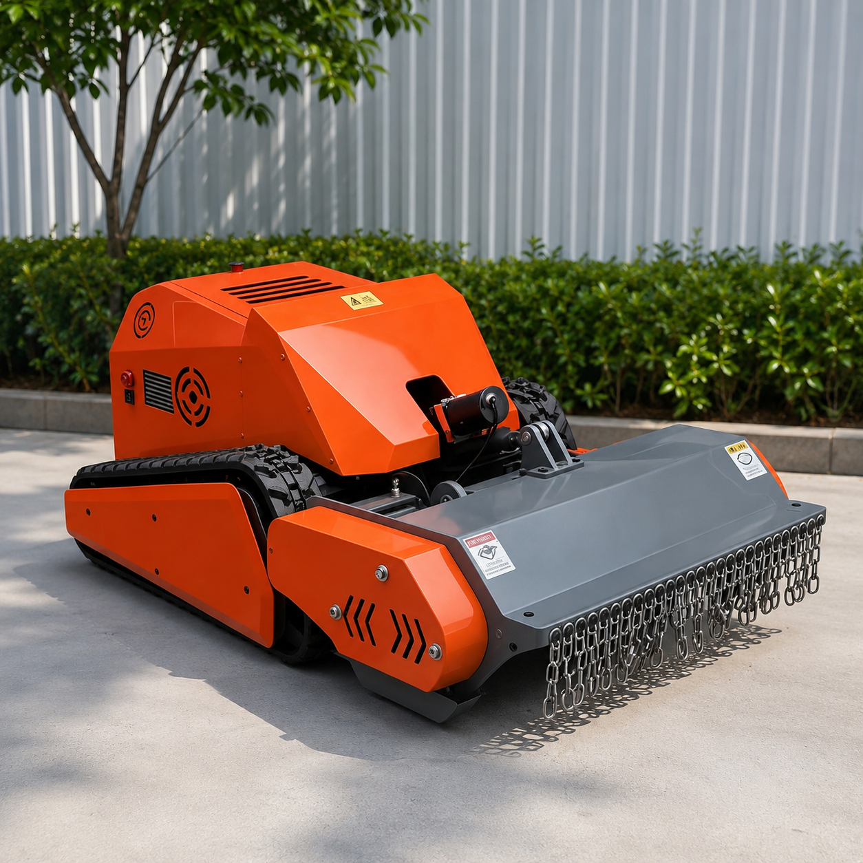 Smart Garden Box - Mesin Pemotong Rumput Crawler Nirkabel Pintar