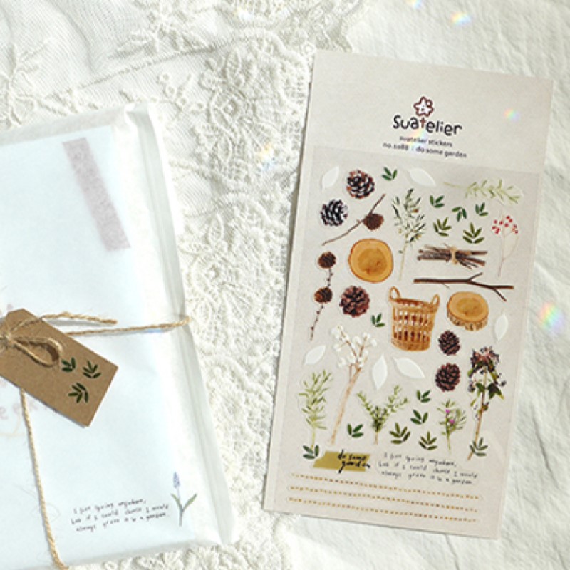 Garden Journal Planner - Suatelier Do Some Garden Sticker NO.1088
