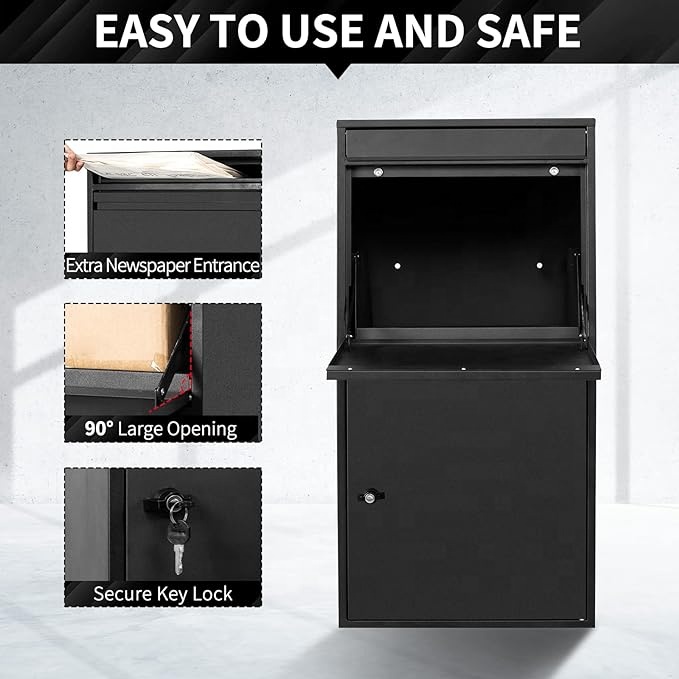 Smart Garden Box - Kotak Surat Besar Pintar dari Baja