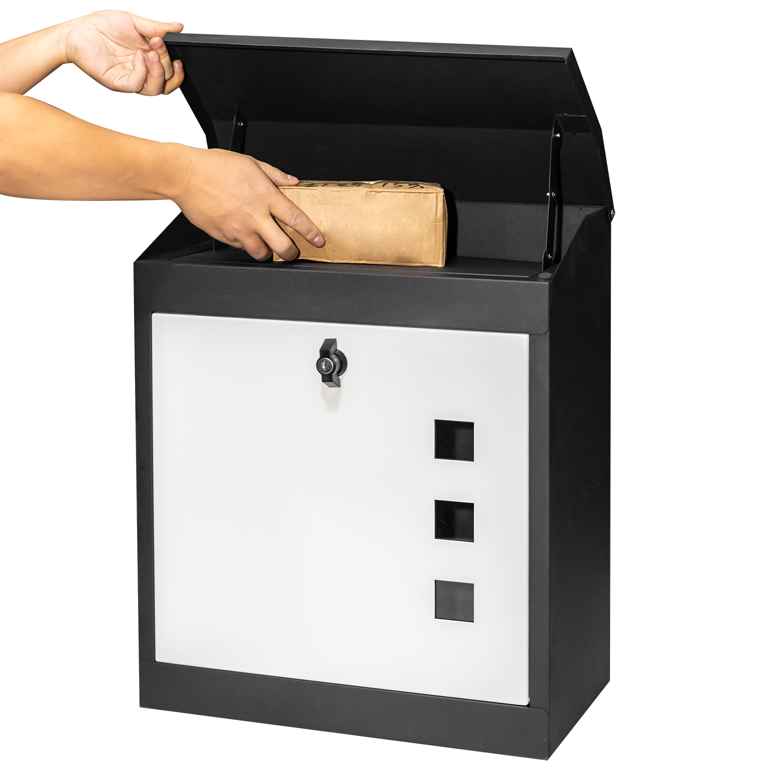 Smart Garden Box - Kotak Pengiriman Paket Pintar Logam Kecil