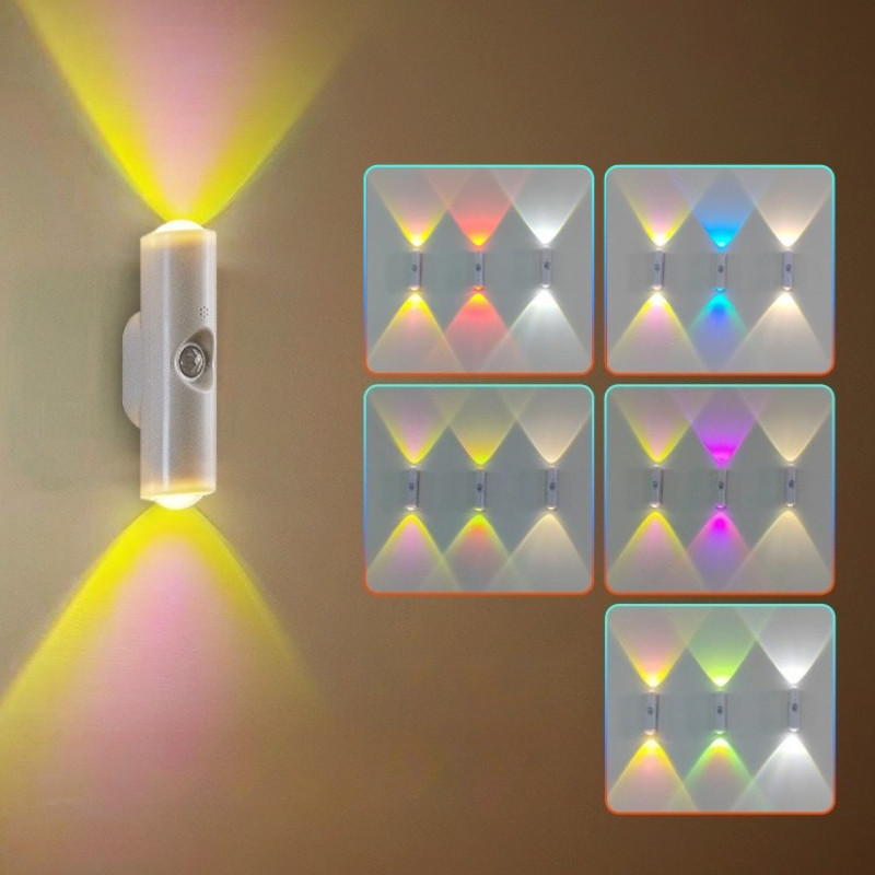 Smart Garden Lamp - Lampu Malam Gradien RGB Pintar Sensor