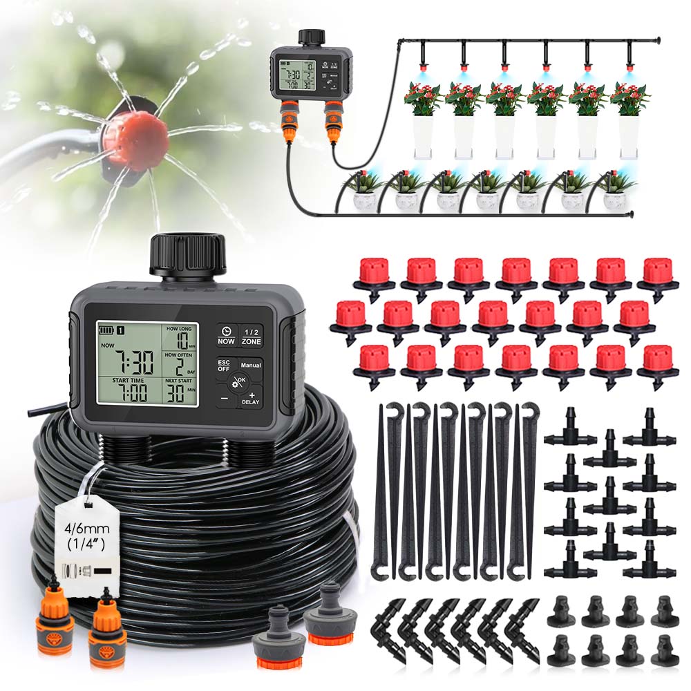 Smart Garden Tools - Kit Irigasi Otomatis dengan Timer Penyiraman