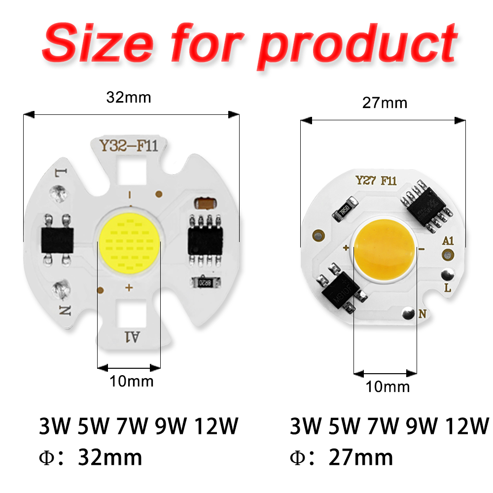 6 Pak Lampu Chip LED COB 220V  - Smart Garden Lamp ulasan dan harga