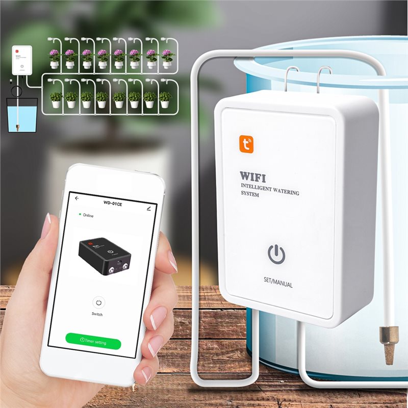 Kit Sistem Irigasi Tetes Otoma - Smart Garden Kit ulasan dan harga