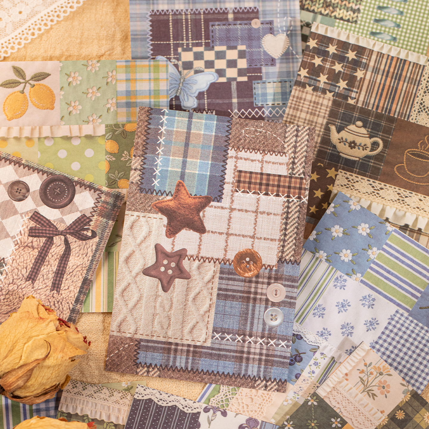 50 Lembar Kertas Seri Kebun Ba - Garden Journal Planner ulasan dan harga