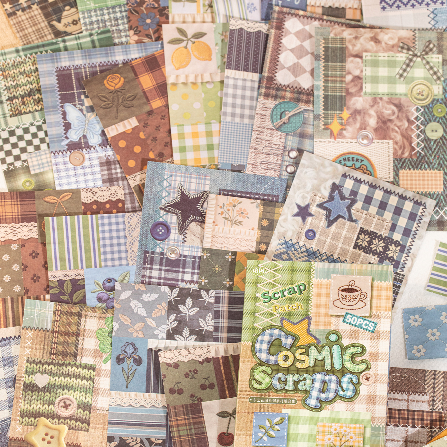 50 Lembar Kertas Seri Kebun Ba - Garden Journal Planner ulasan dan harga