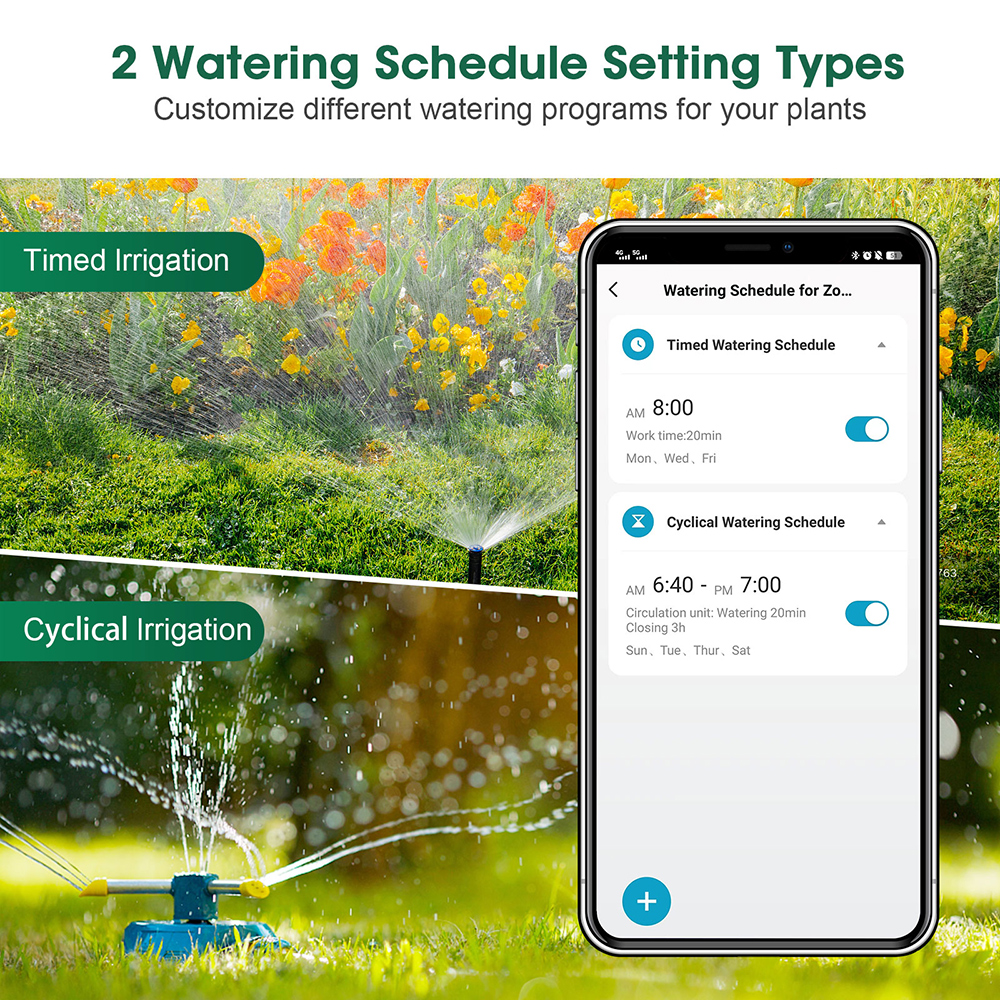 Tuya Pengatur Waktu Air Pintar - Smart Garden Kit ulasan dan harga