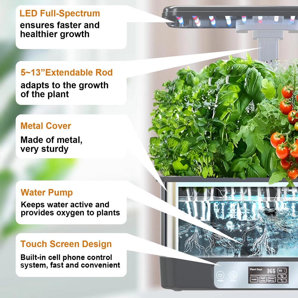 Sistem Pertanian Hidroponik Da - Smart Garden Box ulasan dan harga