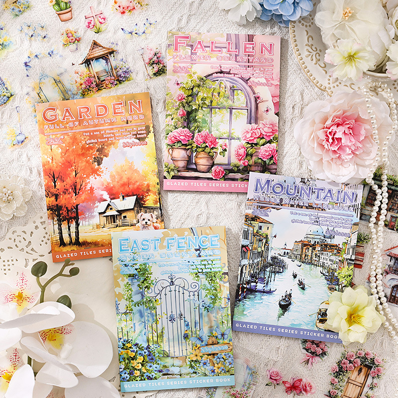 20 Lembar Stiker Taman Bunga P - Garden Journal Planner ulasan dan harga