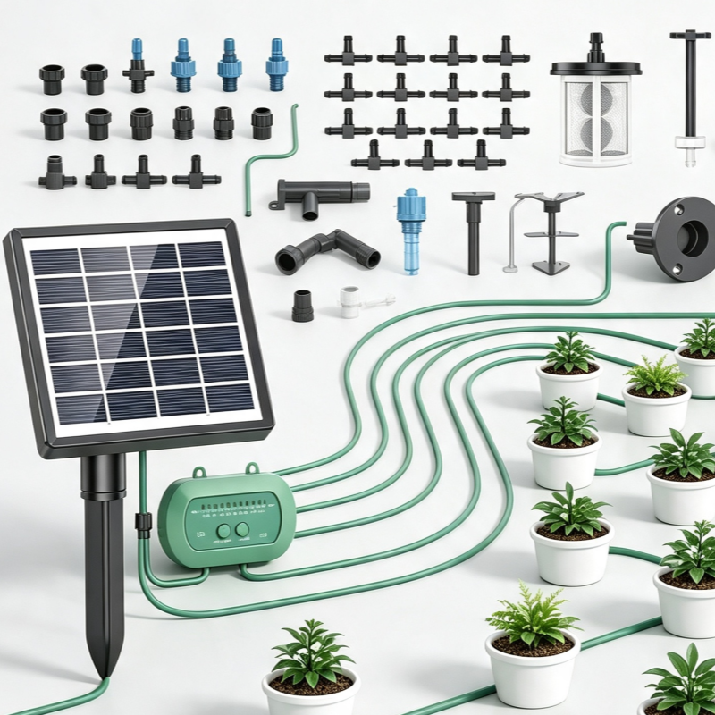 Kit Irigasi Tetes Cerdas Berte - Smart Garden Kit ulasan dan harga