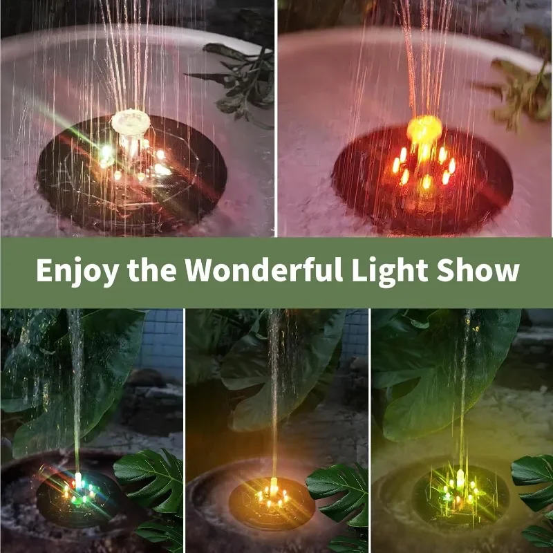 Lampu air mancur tenaga surya  - Smart Garden Lamp ulasan dan harga