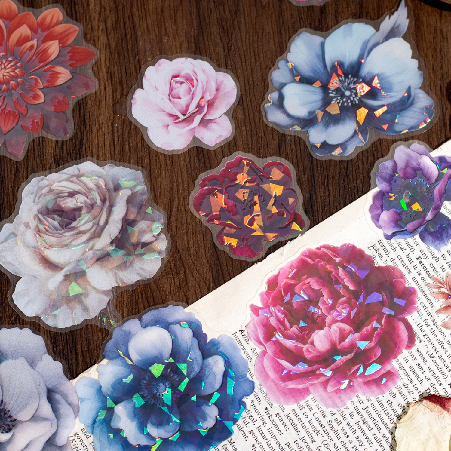 50 Buah/Lot Stiker Alat Tulis  - Garden Journal Planner ulasan dan harga