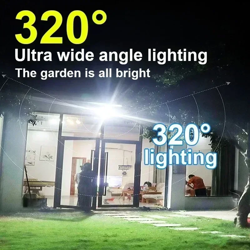 Lampu Dinding Tenaga Surya 120 - Smart Garden Lamp ulasan dan harga