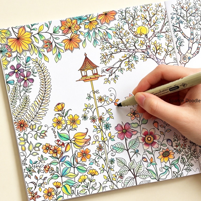 Buku Grafiti Dekompresi Medita - Garden Journal Planner ulasan dan harga