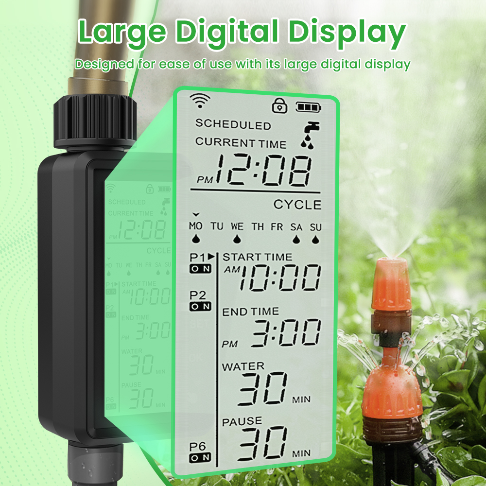 MIUCDA Pengatur Waktu Penyiram - Smart Garden Tools ulasan dan harga