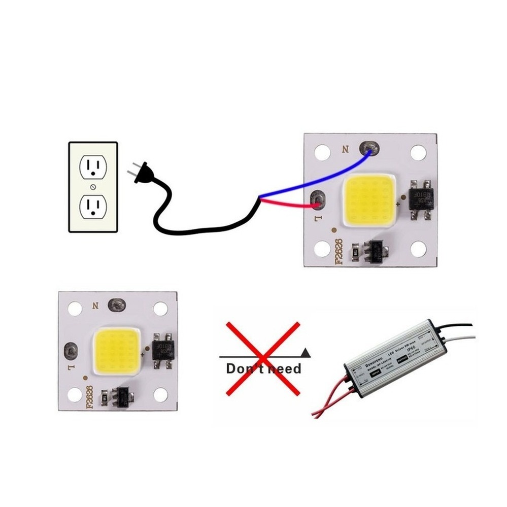 10W Modul COB 220V LED Chip Bo - Smart Garden Lamp ulasan dan harga