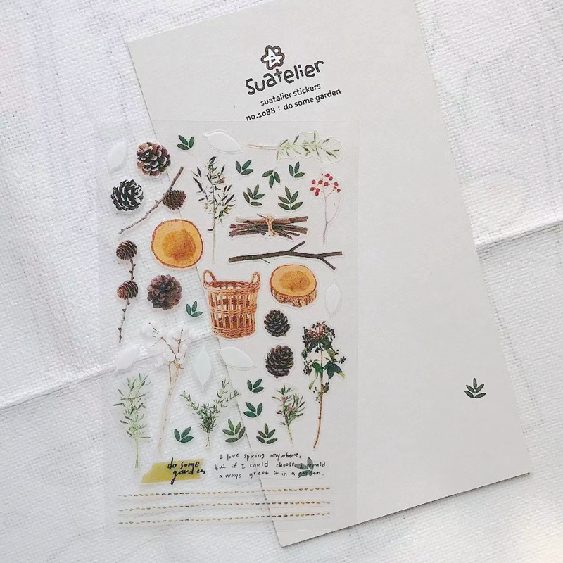 Suatelier Do Some Garden Stick - Garden Journal Planner ulasan dan harga