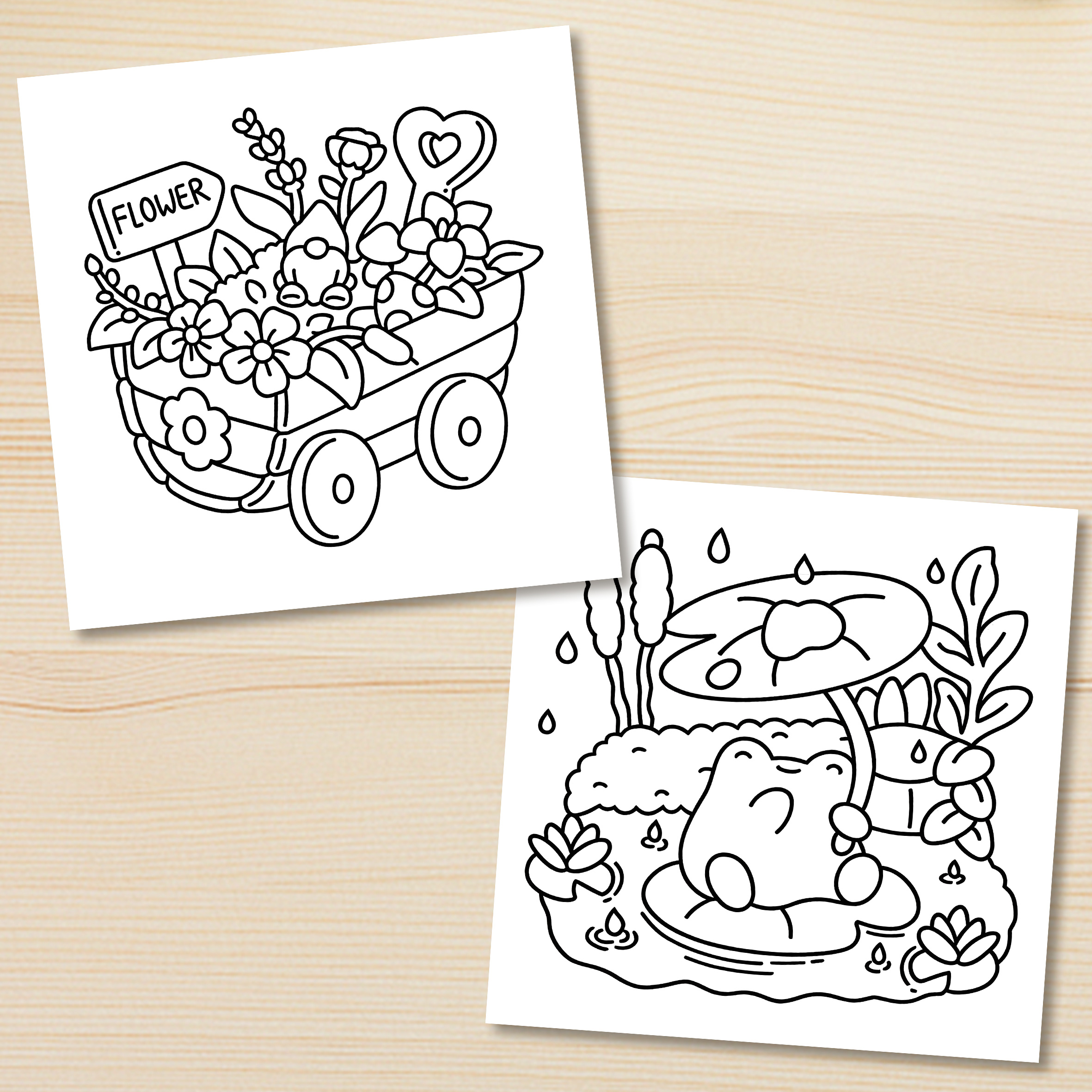 Buku Mewarnai TINY GARDENS unt - Garden Journal Planner ulasan dan harga