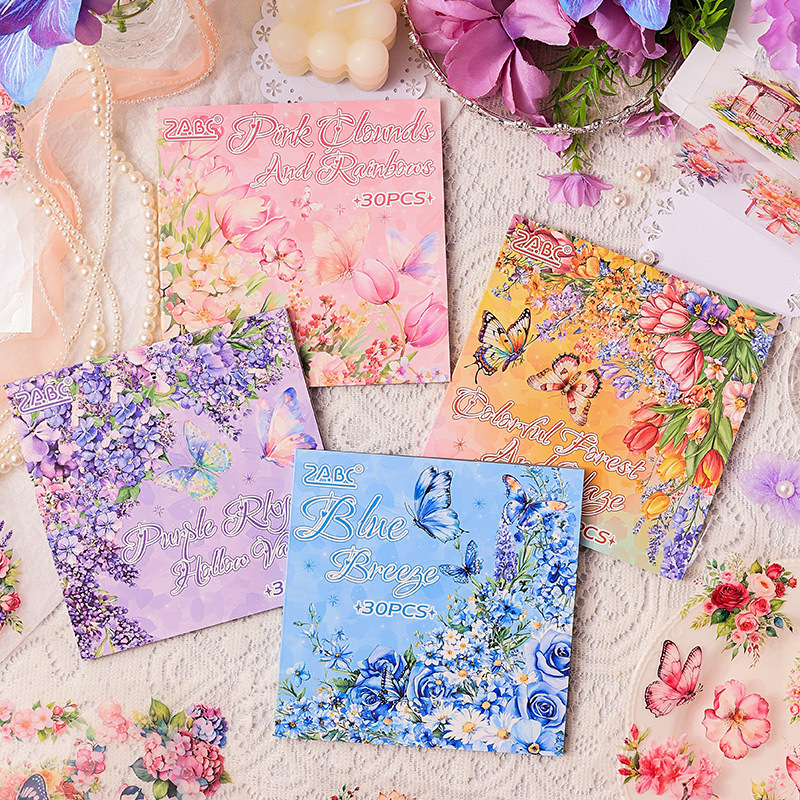 30 Lembar Buku Stiker Ukuran B - Garden Journal Planner ulasan dan harga