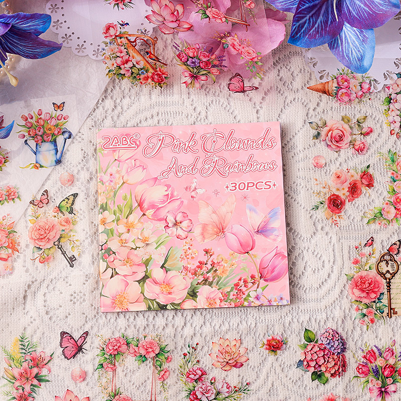 30 Lembar Buku Stiker Ukuran B - Garden Journal Planner ulasan dan harga