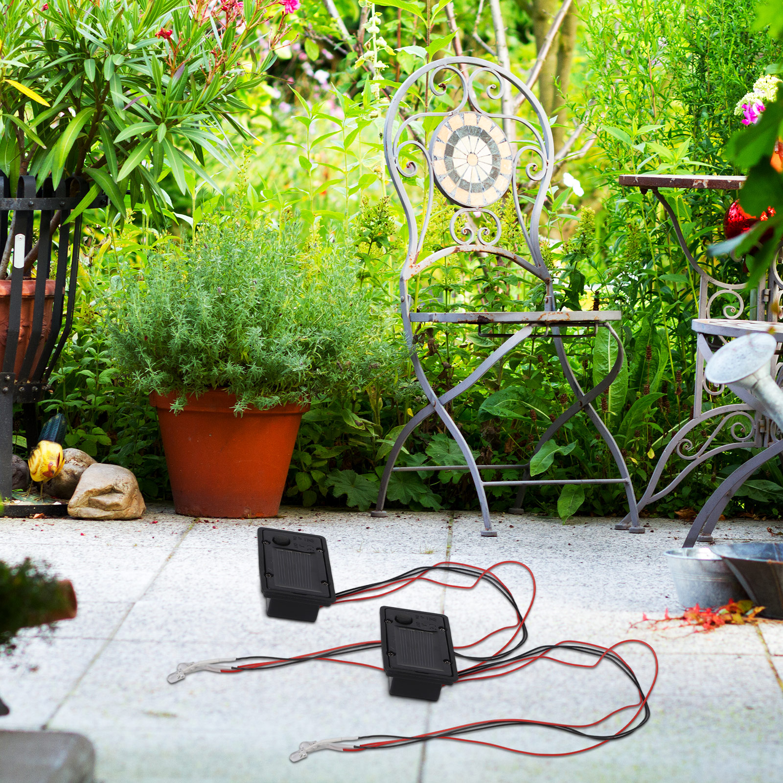 2 Buah Kotak Lampu Tenaga Sury - Smart Garden Lamp ulasan dan harga