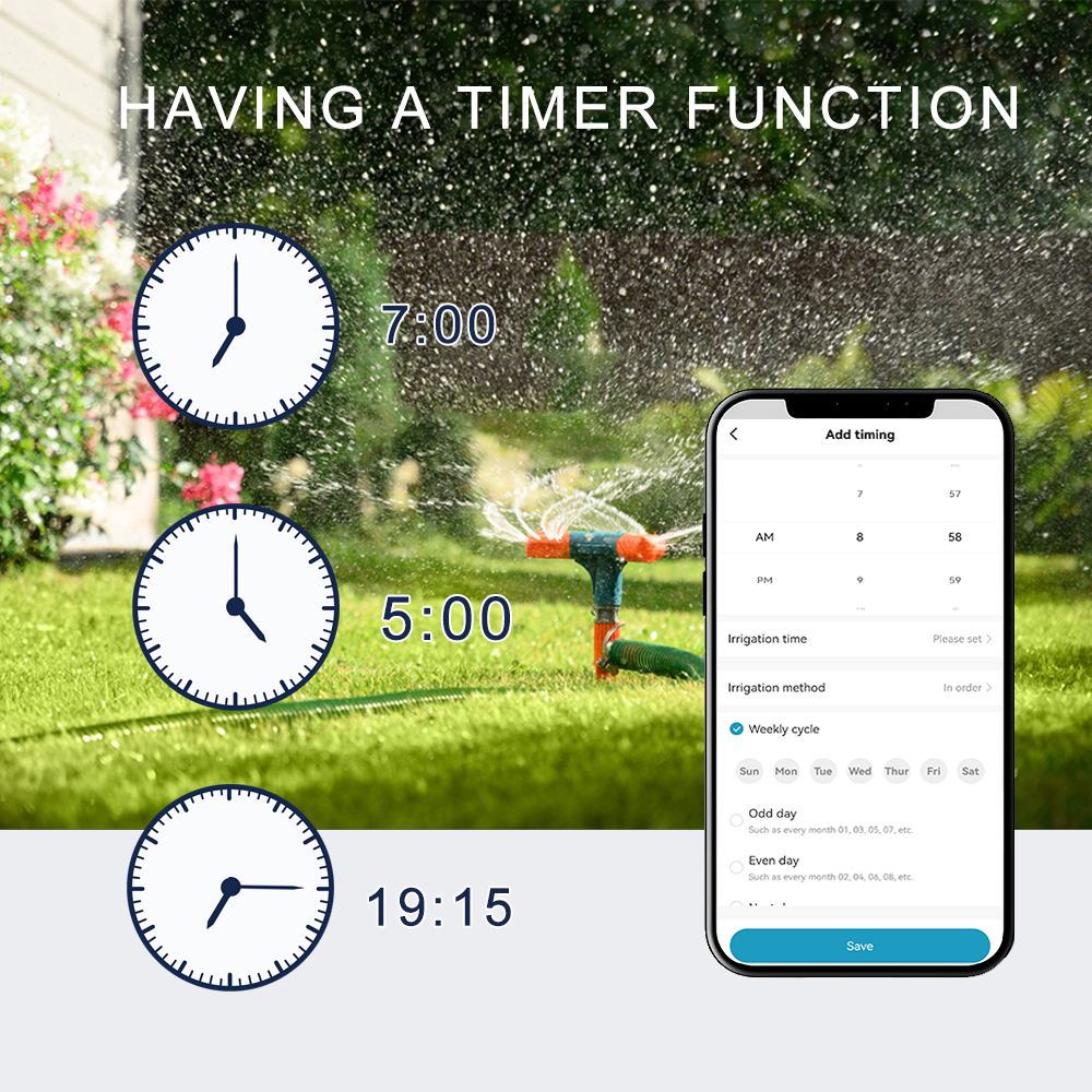 8 Zona Wifi Tuya Pengatur Wakt - Smart Garden Kit ulasan dan harga