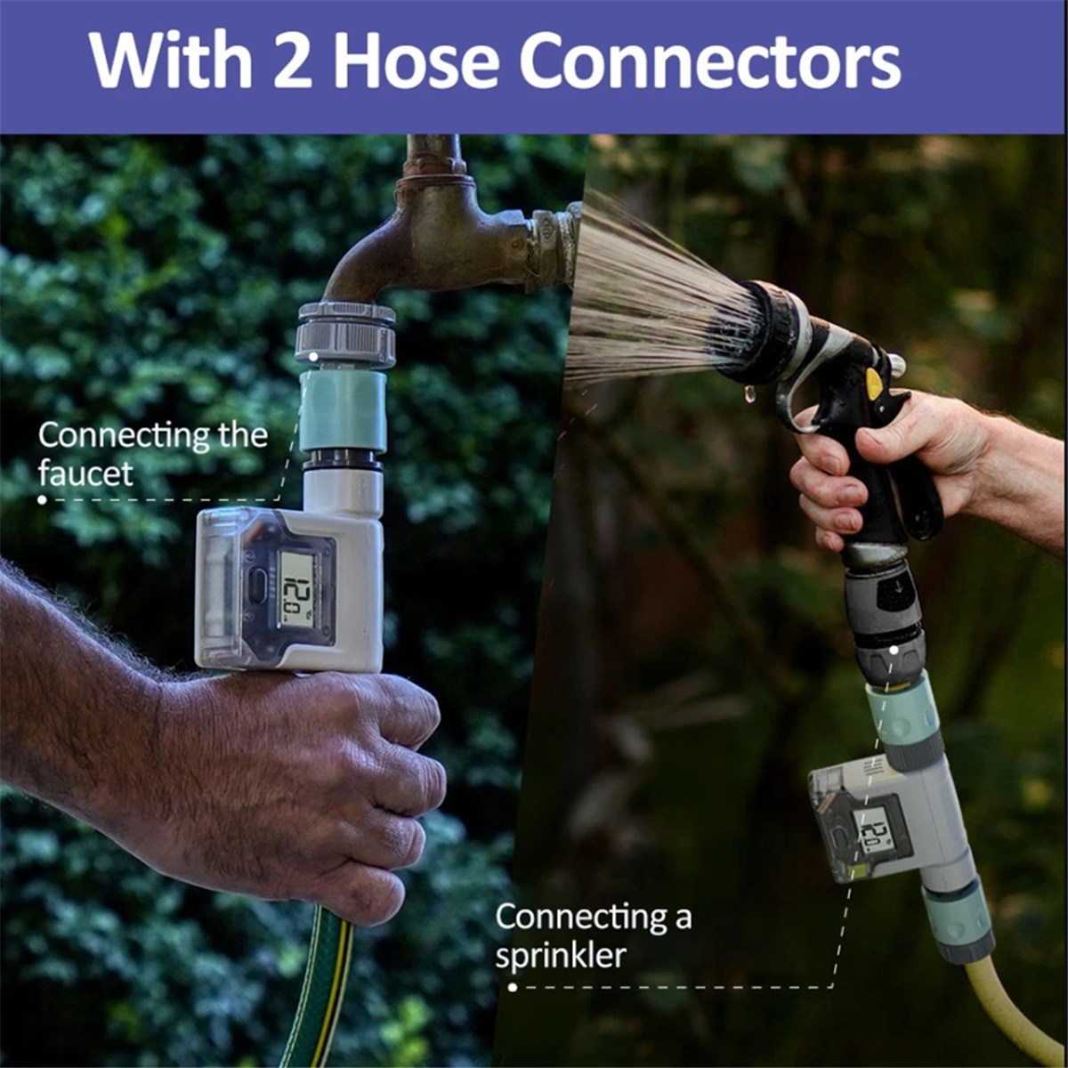 Alat pengukur aliran air WiFi, - Smart Garden Tools ulasan dan harga
