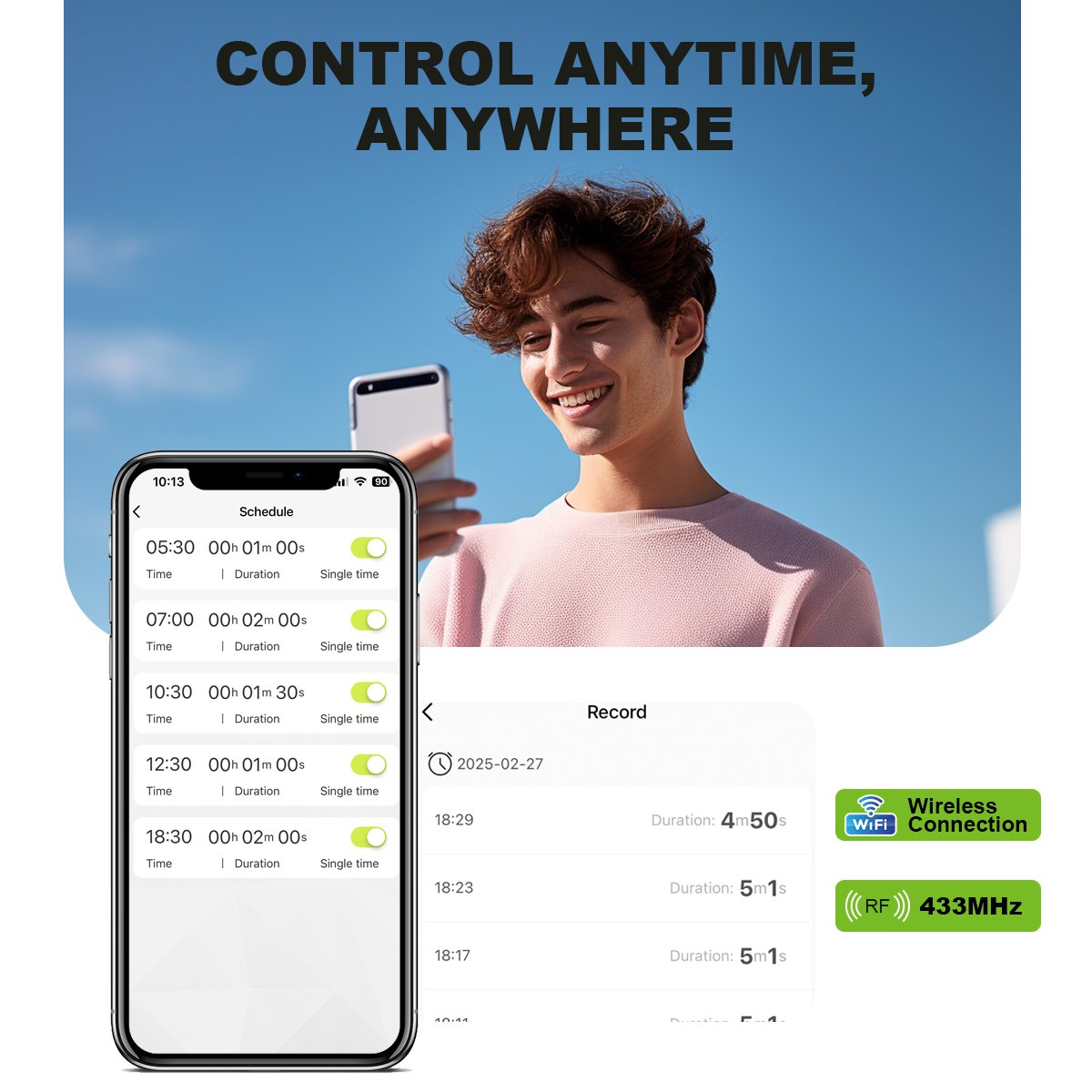 Timer Air Digital 4 Outlet unt - Smart Garden Kit ulasan dan harga