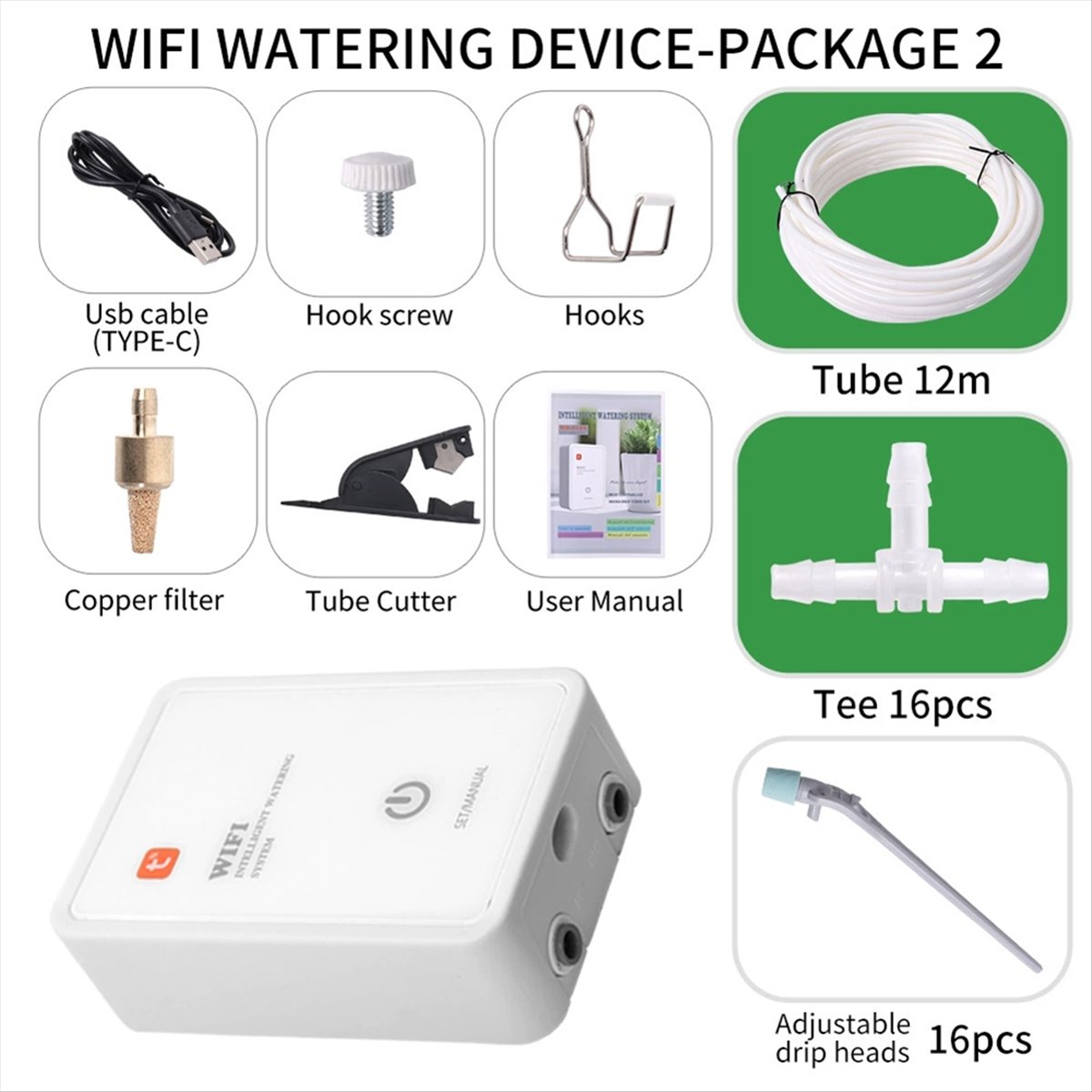 Sistem Penyiraman Pintar WiFi  - Smart Garden Box ulasan dan harga