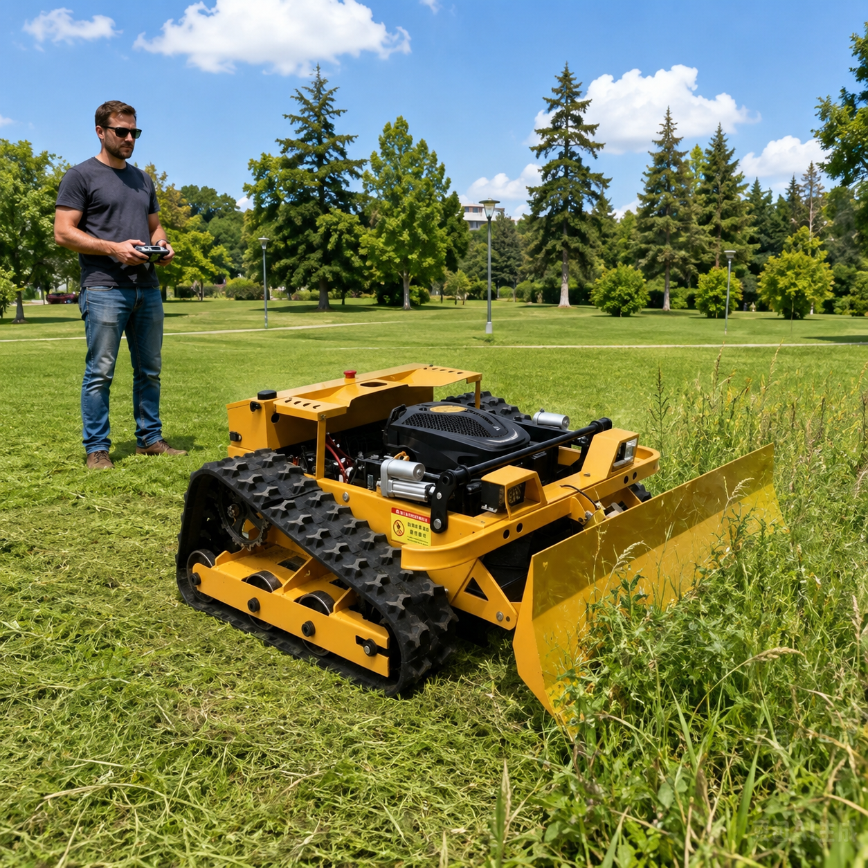 Mesin Pemotong Rumput Crawler  - Smart Garden Box ulasan dan harga