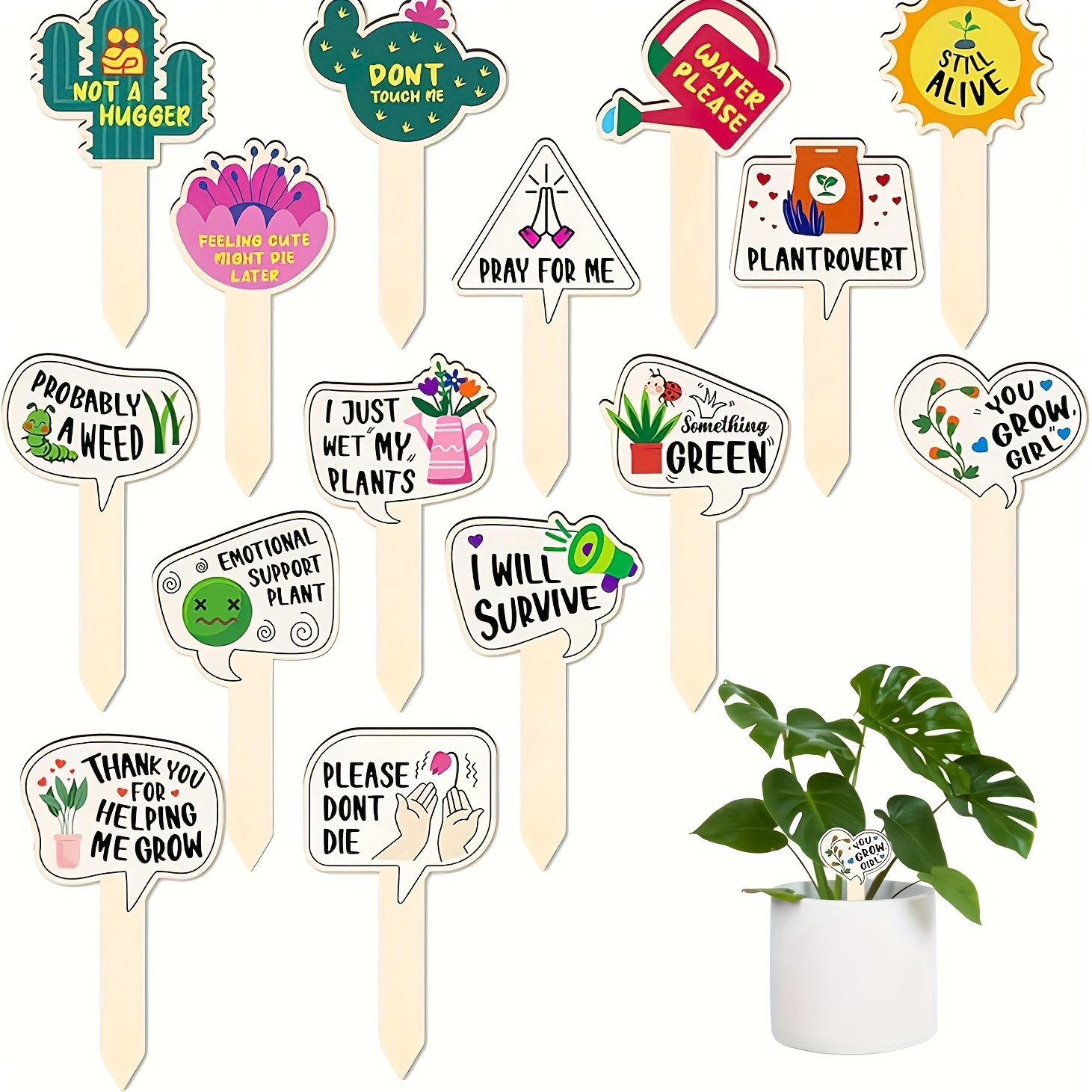 5/10 Buah Label Tanaman untuk  - Garden Journal Planner ulasan dan harga