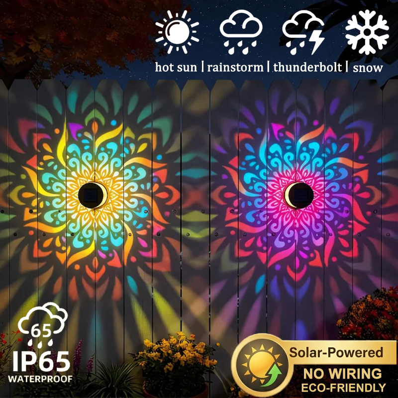 Lampu Dinding LED Tenaga Surya - Smart Garden Lamp ulasan dan harga